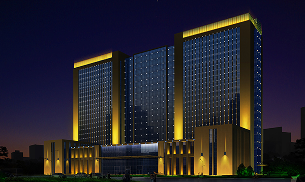 北京平谷区办公楼亮化