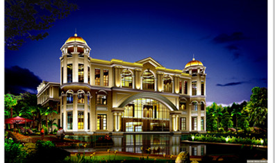 综合楼泛光照明