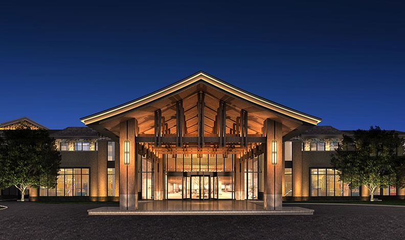 开元艺术家村落照明