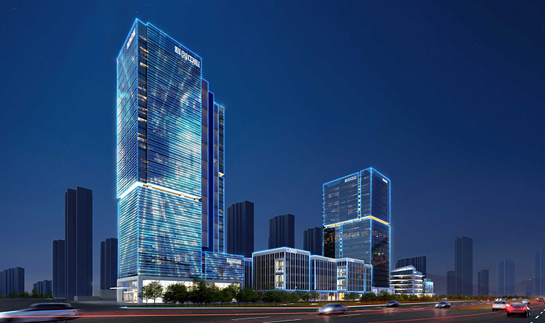 数字科创中心A区泛光照明设计