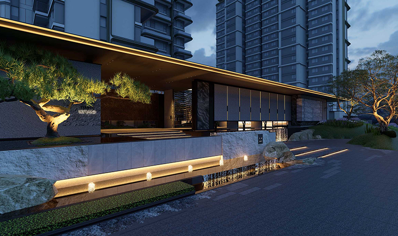 郑州通派龙湖睿熙苑亮化